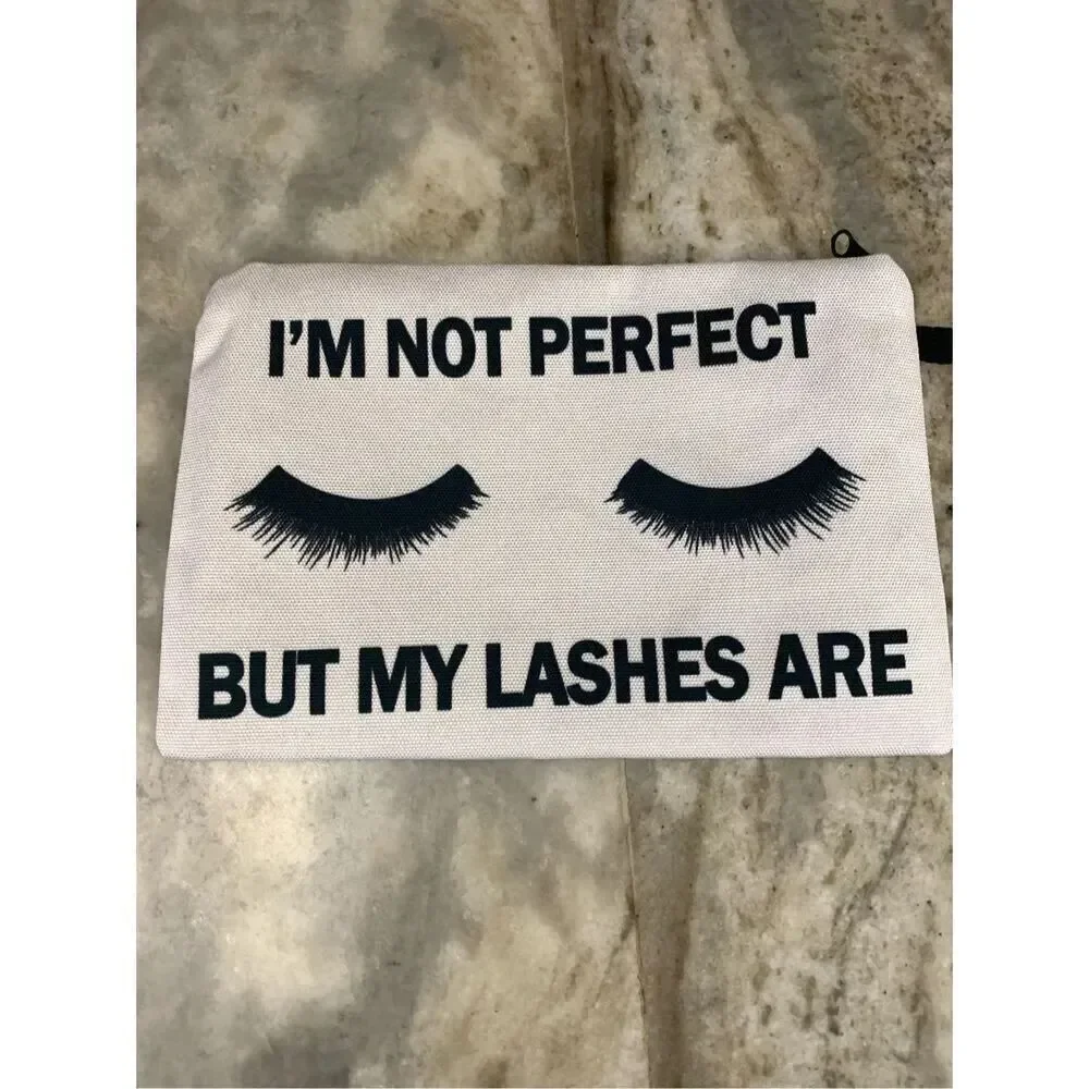 Pink Makeup Bag #eyelashes #cosmetic bag